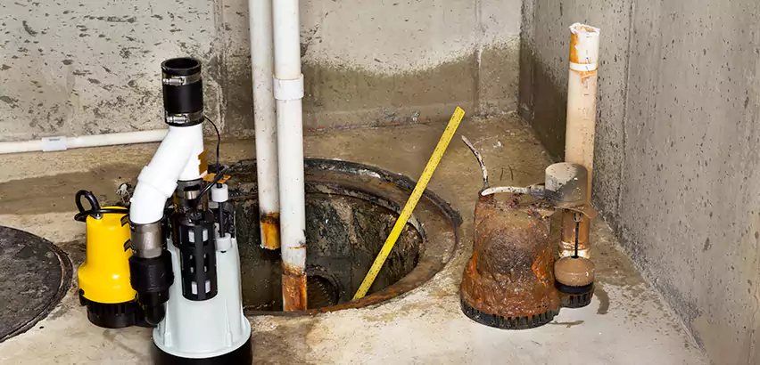 Installing Sump Pump in Finished Basement in Campbell, CA