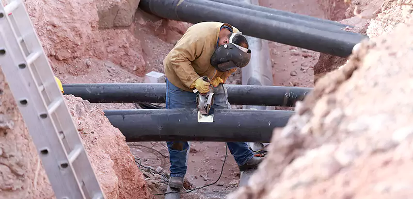 Cast Iron Sewer Pipe Replacement in Campbell