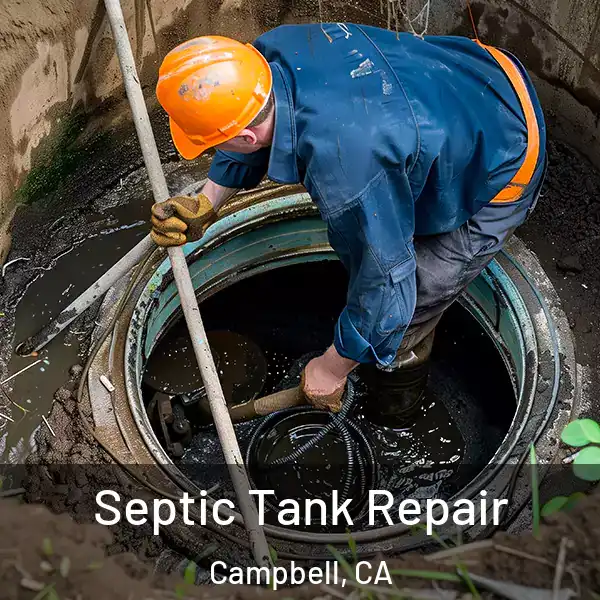  Septic Tank Repair Campbell, CA