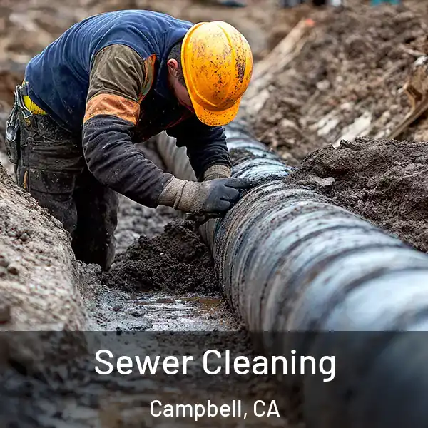  Sewer Cleaning Campbell, CA