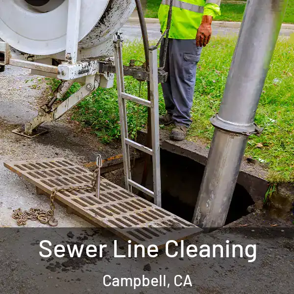  Sewer Line Cleaning Campbell, CA