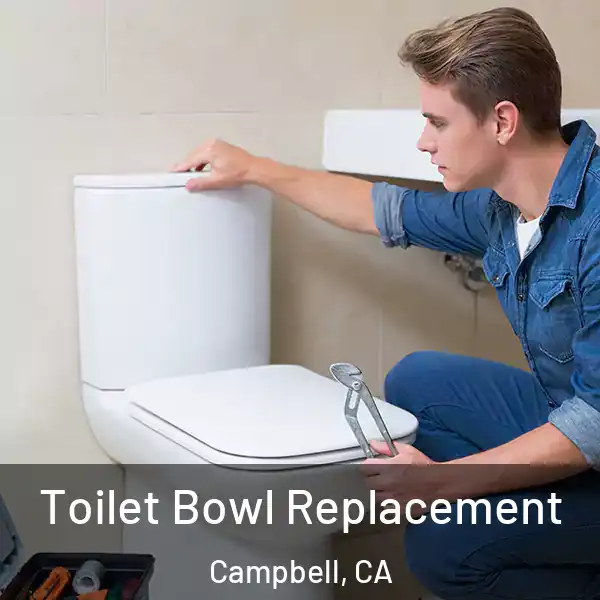  Toilet Bowl Replacement Campbell, CA