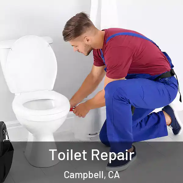  Toilet Repair Campbell, CA