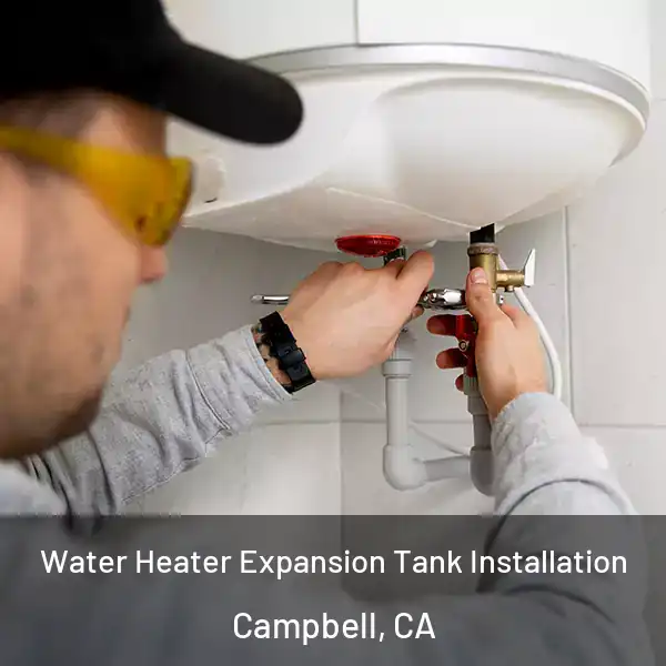  Water Heater Expansion Tank Installation Campbell, CA